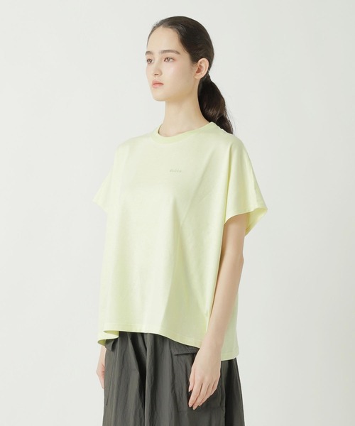 ZUCCa(ズッカ)の「(S)DRAWING FLOWER PRINT T / S(Tシャツ/カットソー・レディース・ホワイト/ブラック/イエロー・M size)」の5枚目の写真