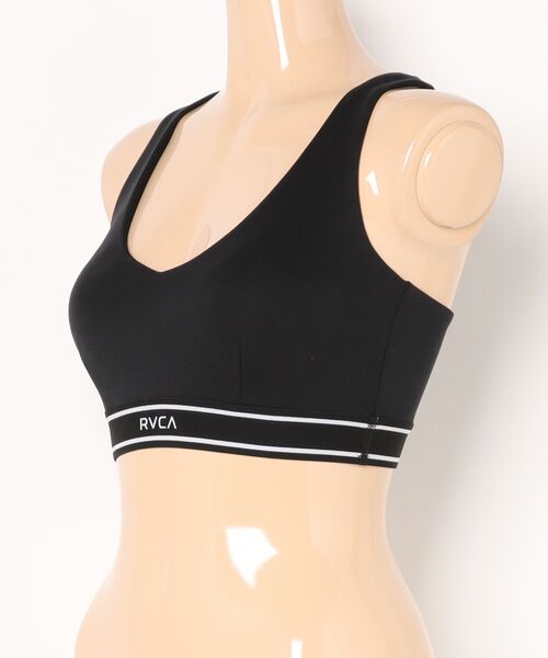 RVCA(ルーカ)の「【RVCA/ルーカ】RVCA UTILITY SPORT B/4WAYストレッチ・吸水速乾・UPF50+UVプロテクトブラトップ(スポーツブラ・レディース・ブラック・SMALL/MEDIUM)」の4枚目の写真