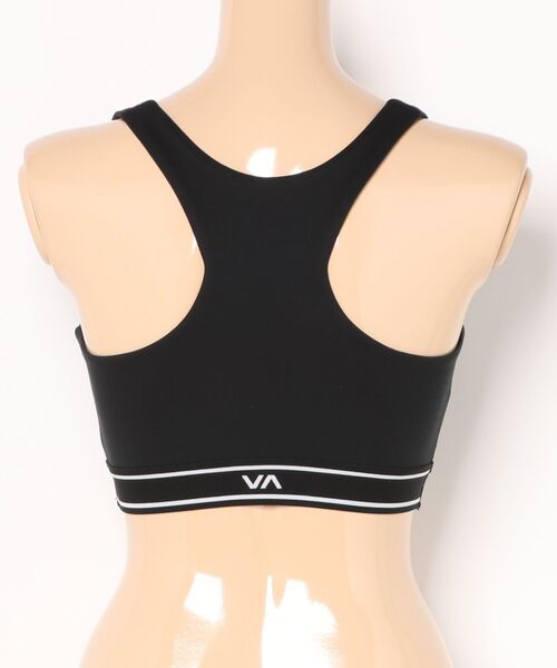 RVCA(ルーカ)の「【RVCA/ルーカ】RVCA UTILITY SPORT B/4WAYストレッチ・吸水速乾・UPF50+UVプロテクトブラトップ(スポーツブラ・レディース・ブラック・SMALL/MEDIUM)」の3枚目の写真