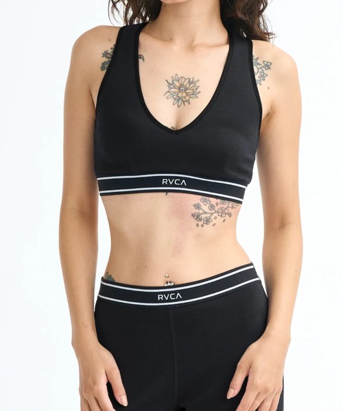 RVCA(ルーカ)の「【RVCA/ルーカ】RVCA UTILITY SPORT B/4WAYストレッチ・吸水速乾・UPF50+UVプロテクトブラトップ(スポーツブラ・レディース・ブラック・SMALL/MEDIUM)」の8枚目の写真