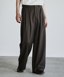 WYM LIDNM（ウィム バイ リドム）の「ARC CURVED AMUNDSEN SLACKS（スラックス）」
