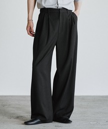 WYM LIDNM（ウィム バイ リドム）の「ARC CURVED AMUNDSEN SLACKS（スラックス）」