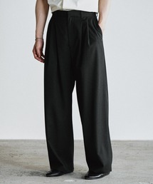 WYM LIDNM（ウィム バイ リドム）の「ARC CURVED AMUNDSEN SLACKS（スラックス）」