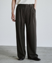 WYM LIDNM（ウィム バイ リドム）の「ARC CURVED AMUNDSEN SLACKS（スラックス）」