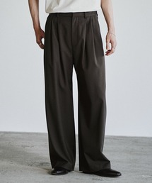 WYM LIDNM（ウィム バイ リドム）の「ARC CURVED AMUNDSEN SLACKS（スラックス）」
