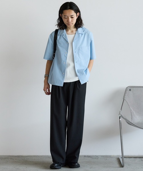 WYM LIDNM（ウィム バイ リドム）の「ARC CURVED AMUNDSEN SLACKS（スラックス・メンズ・ダークグレー/ダークブラウン/ブラック・XS/S/M/L）」の15枚目の写真