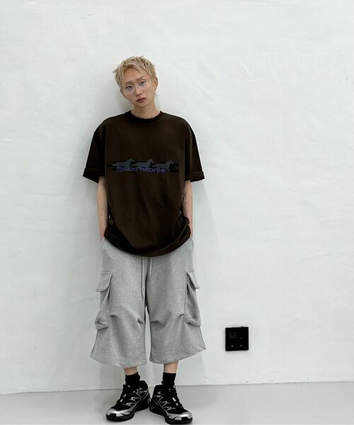 bounDary（バウンダリー）の「グッドホース オーバーサイズ 半袖Tシャツ [ブラウン]（Tシャツ/カットソー・レディース・その他・1/2）」の6枚目の写真