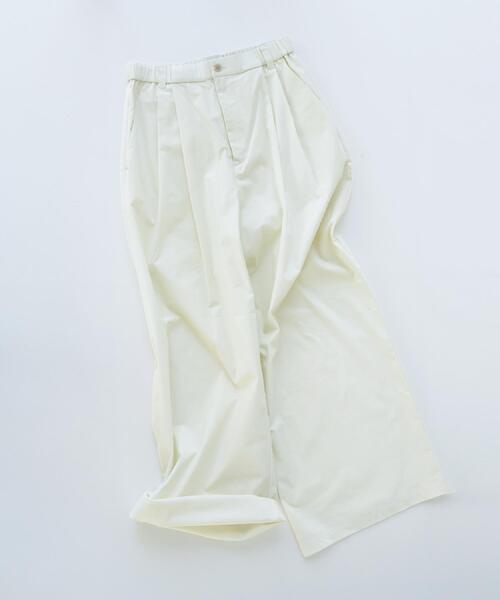 ALL NEW MART(オールニューマート)の「2タックワイドパンツ(その他パンツ・レディース・ブラック/アイボリー/キャメル・38/36)」の6枚目の写真