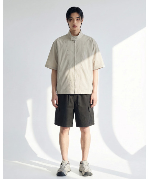 APOSTROPHE COMMA(アポストロフィコンマ)の「サークルカーゴコットンバンディングショーツ_ベージュ(その他パンツ・メンズ・その他・MEDIUM/LARGE/X-LARGE)」の7枚目の写真