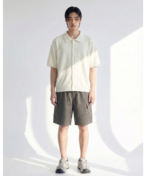 APOSTROPHE COMMA(アポストロフィコンマ)の「サークルカーゴコットンバンディングショーツ_ベージュ(その他パンツ・メンズ・その他・MEDIUM/LARGE/X-LARGE)」の8枚目の写真