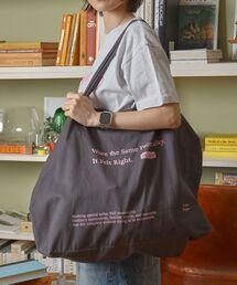 FFEIN（フェイン）の「【FFEIN(フェイン)】ビックトートバッグ   ユニセックス バック トートバック 雑貨 刺繍 チェック ポケット（トートバッグ）」