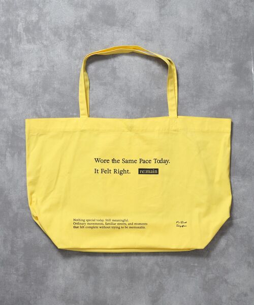 FFEIN(フェイン)の「【FFEIN(フェイン)】ビックトートバッグ / ユニセックス バック トートバック 雑貨 刺繍 チェック ポケット(トートバッグ・メンズ・ブルー/イエロー/レッド/チャコール・FREE)」の20枚目の写真