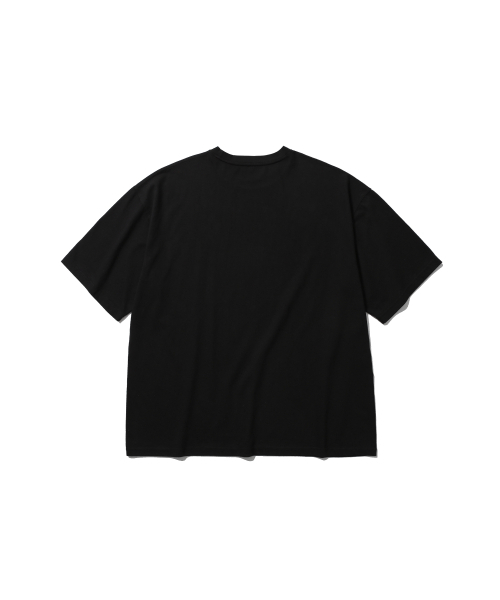 ANGLAN（アングラン）の「Essential Layer Half Tee - Black（Tシャツ/カットソー・メンズ・その他・1/2）」の5枚目の写真
