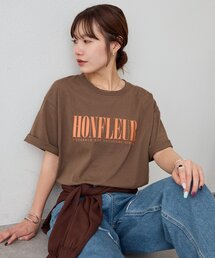 【Enlude/着回し抜群◎】フレンチロゴTシャツ《ユニセックス》