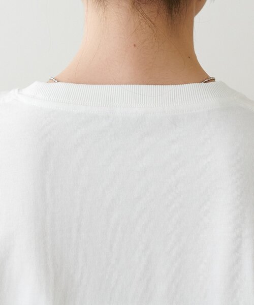 DISCOAT(ディスコート)の「【Enlude/着回し抜群◎】フレンチロゴTシャツ《ユニセックス》(Tシャツ/カットソー・レディース・キャメル/オフホワイト/ブルー/チャコールグレー/ブラウン・SMALL/MEDIUM)」の20枚目の写真