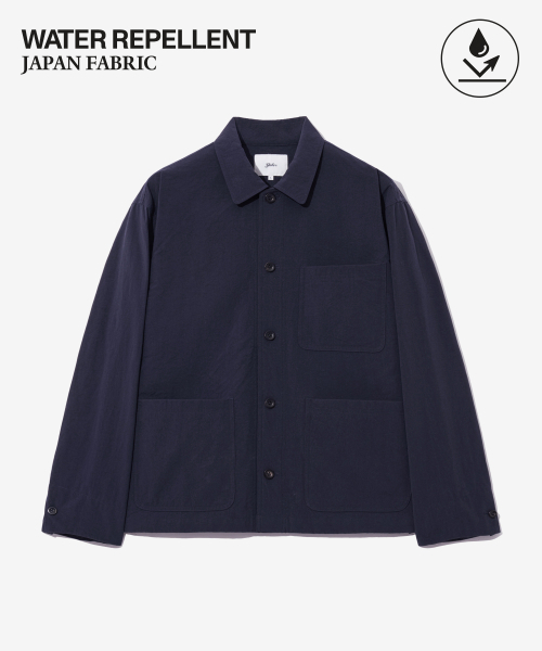 YALE(イェール)の「NYLON OXFORD W/R FRENCH WORK JACKET NAVY(ナイロンジャケット・レディース・その他・LARGE/MEDIUM)」の14枚目の写真