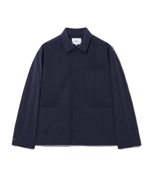 YALE(イェール)の「NYLON OXFORD W/R FRENCH WORK JACKET NAVY(ナイロンジャケット・レディース・その他・LARGE/MEDIUM)」の13枚目の写真