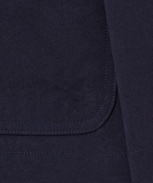 YALE(イェール)の「NYLON OXFORD W/R FRENCH WORK JACKET NAVY(ナイロンジャケット・レディース・その他・LARGE/MEDIUM)」の7枚目の写真