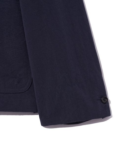 YALE(イェール)の「NYLON OXFORD W/R FRENCH WORK JACKET NAVY(ナイロンジャケット・レディース・その他・LARGE/MEDIUM)」の6枚目の写真