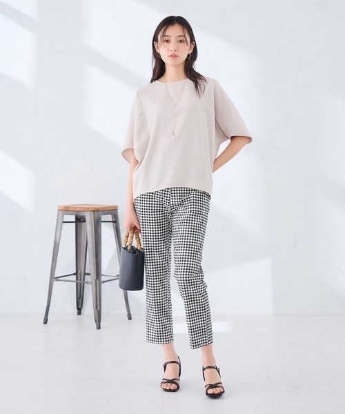 a.v.v(アーヴェヴェ)の「スティックパンツ(その他パンツ・レディース・ホワイト/ブラック・38/36/40)」の16枚目の写真