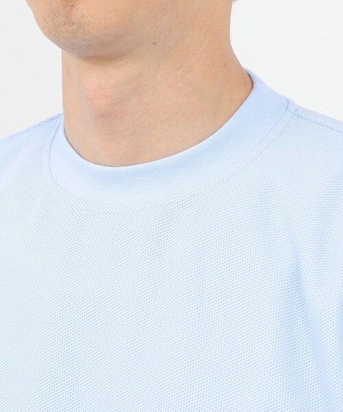 NOLLEY'S goodman(ノーリーズグッドマン)の「《ビジカジ対応》ローゼンジカノコ 抗菌防臭CN ドレスTシャツ 26SS(Tシャツ/カットソー・メンズ・グレイッシュベージュ/サックスブルー/ダークグリーン/オフホワイト・L/M/S/XL)」の22枚目の写真