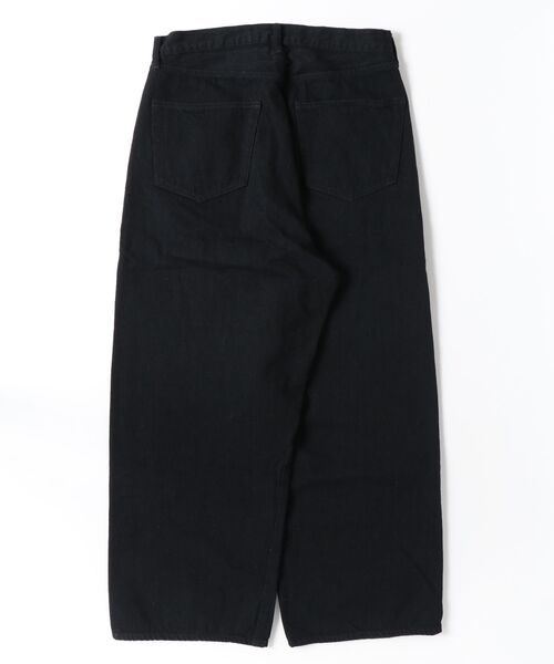 yoko sakamoto（ヨーコサカモト）の「【YOKO SAKAMOTO】 5POCKET BAGGY PANTS（デニムパンツ・メンズ・ブラック/インディゴブルー・X-LARGE/LARGE/MEDIUM）」の5枚目の写真