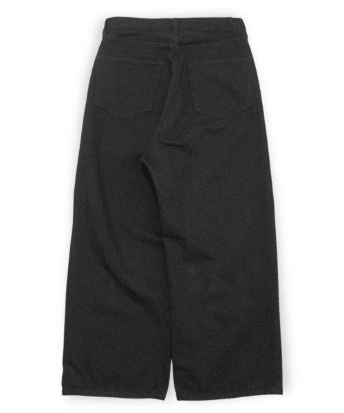 yoko sakamoto（ヨーコサカモト）の「【YOKO SAKAMOTO】 5POCKET BAGGY PANTS（デニムパンツ・メンズ・ブラック/インディゴブルー・X-LARGE/LARGE/MEDIUM）」の4枚目の写真