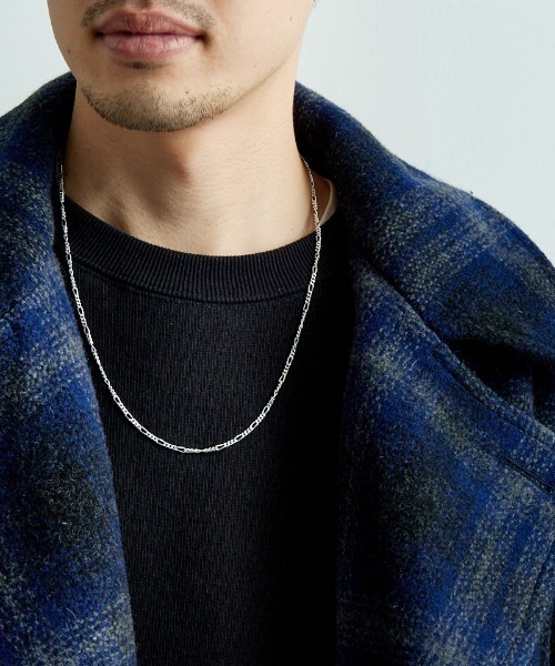 XOLO（ショロ）の「[XOLO JEWELRY/ショロジュエリー] FIGARO LINK シルバーネックレス 2MM -60cm-（ネックレス・メンズ・シルバー・60）」の2枚目の写真