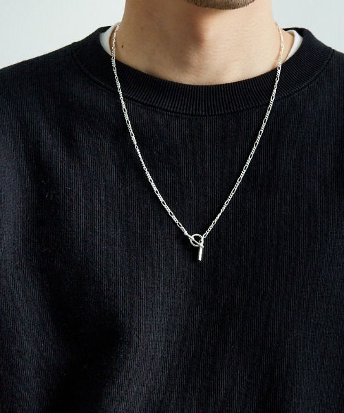 XOLO（ショロ）の「[XOLO JEWELRY/ショロジュエリー] FIGARO LINK シルバーネックレス 2MM -60cm-（ネックレス・メンズ・シルバー・60）」の7枚目の写真