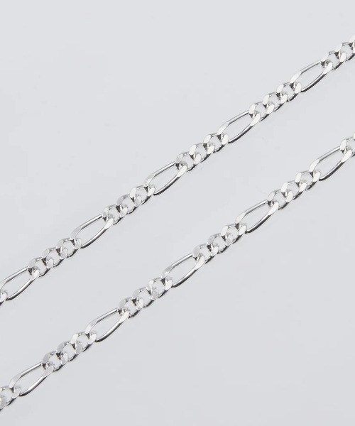 XOLO（ショロ）の「[XOLO JEWELRY/ショロジュエリー] FIGARO LINK シルバーネックレス 2MM -60cm-（ネックレス・メンズ・シルバー・60）」の11枚目の写真