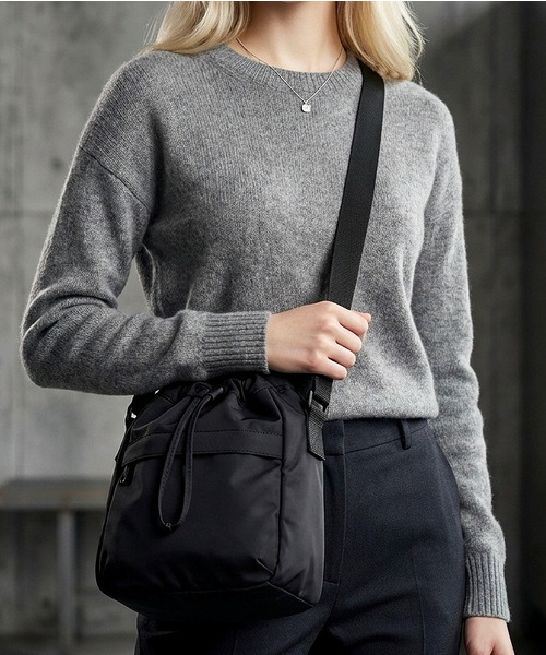 Burner（バーナー）の「【OKUOKU　0909】ショルダーバッグ oku-bag-44-27-2【RBTS】（ショルダーバッグ・レディース・ブラック・FREE）」の3枚目の写真