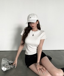 ビジューTシャツ