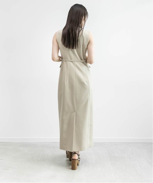 RANDA(ランダ)の「ダブルブレストジャケットワンピース(ワンピース・レディース・ワイン/インディゴブルー/ベージュ・0/1)」の13枚目の写真