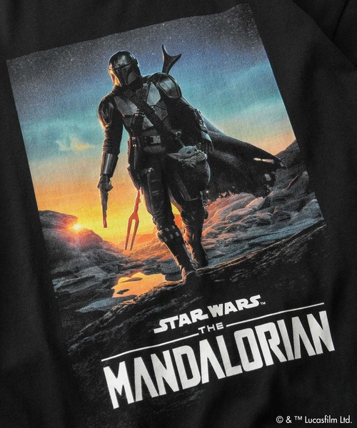 Subciety(サブサエティ)の「『STAR WARS / The Mandalorian』 / tee(Tシャツ/カットソー・メンズ・ブラック・SMALL/MEDIUM/LARGE/X-LARGE)」の6枚目の写真