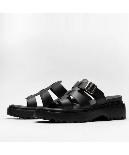 FILLIN（フィルイン）の「DEAN[SLIDE]（サンダル・メンズ・ブラック・26cm/25cm/24cm/23cm/28cm/27cm）」の2枚目の写真