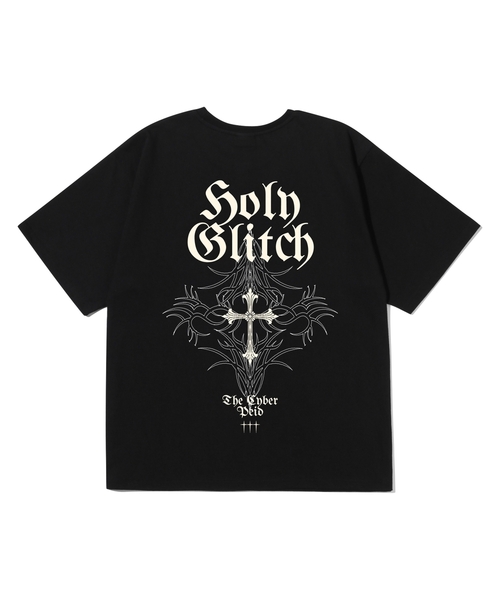 PEID(ペイド)の「PDグリッチ半袖Tシャツブラック(Tシャツ/カットソー・レディース・ブラック・1/2/3/4/6/5)」の1枚目の写真