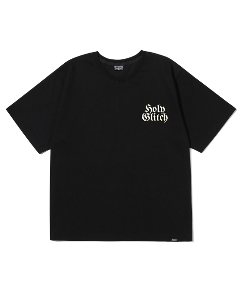 PEID(ペイド)の「PDグリッチ半袖Tシャツブラック(Tシャツ/カットソー・レディース・ブラック・1/2/3/4/6/5)」の2枚目の写真