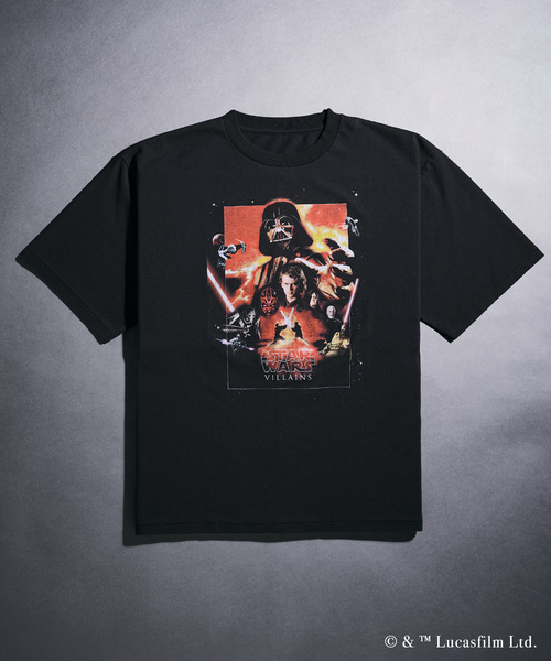 417 EDIFICE(フォーワンセブンエディフィス)の「ATELIER CINEMA グラフィックTシャツ(Tシャツ/カットソー・メンズ・ブラック/チャコールグレー/ブラックミックス/ブラック×ブラック/ブラック系その他/スミクロ・X-LARGE/LARGE/MEDIUM)」の5枚目の写真