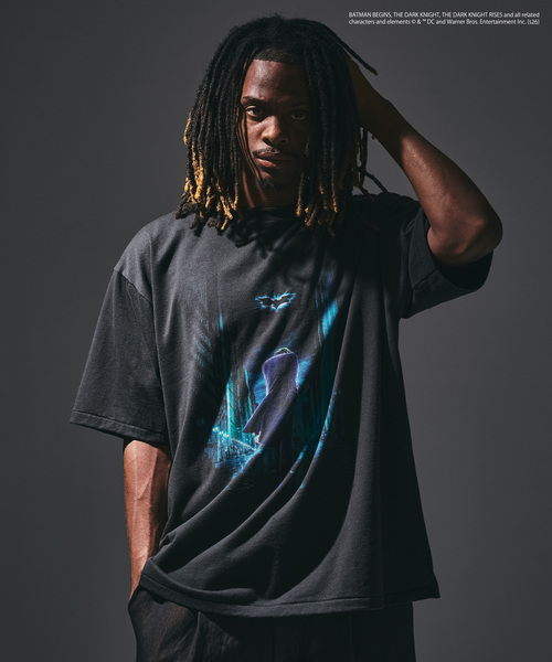 417 EDIFICE(フォーワンセブンエディフィス)の「ATELIER CINEMA グラフィックTシャツ(Tシャツ/カットソー・メンズ・ブラック/チャコールグレー/ブラックミックス/ブラック×ブラック/ブラック系その他/スミクロ・X-LARGE/LARGE/MEDIUM)」の16枚目の写真