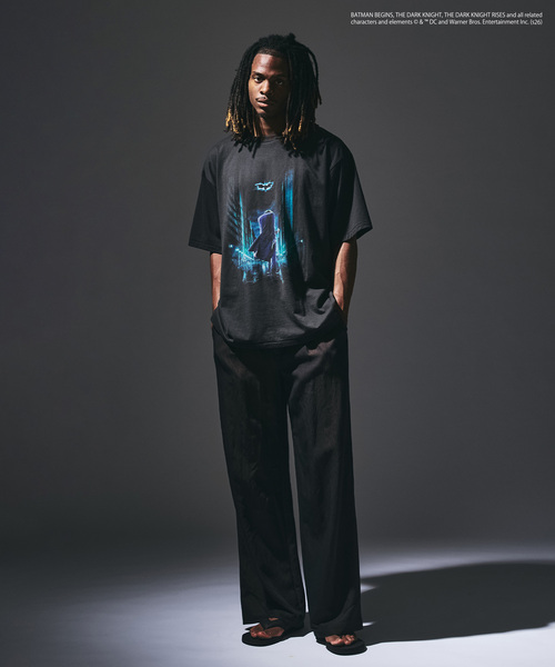 417 EDIFICE(フォーワンセブンエディフィス)の「ATELIER CINEMA グラフィックTシャツ(Tシャツ/カットソー・メンズ・ブラック/チャコールグレー/ブラックミックス/ブラック×ブラック/ブラック系その他/スミクロ・X-LARGE/LARGE/MEDIUM)」の11枚目の写真