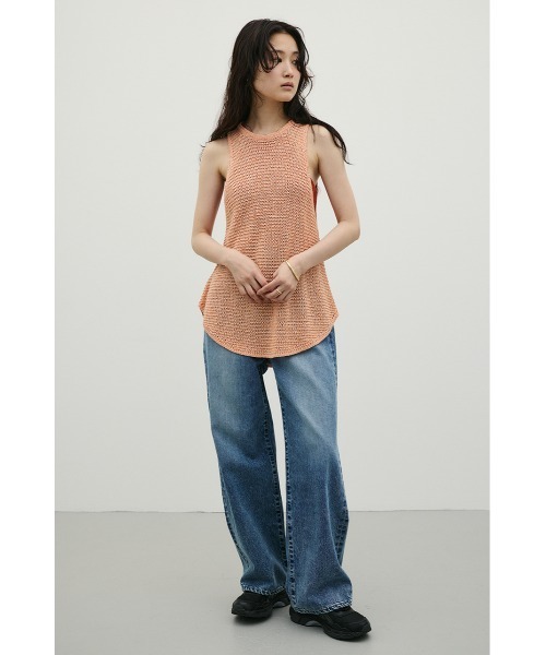 STYLEMIXER（スタイルミキサー）の「ワイドストレートデニム（デニムパンツ・レディース・インディゴブルー/ライトブルー/ブラック・SMALL/MEDIUM/LARGE）」の14枚目の写真