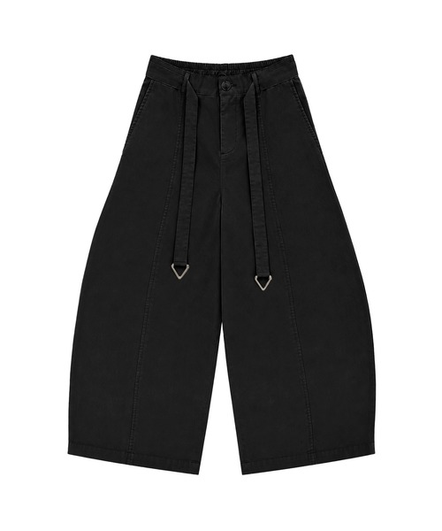 aimoha（アイモハ）の「ワイドカーブパンツ（その他パンツ・レディース・ブラック/キャメル/ホワイト・L/M）」の4枚目の写真