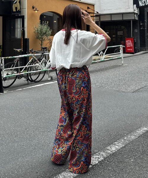 SOUNDSGOOOOD(サウンズグッド)の「【SOUNDS GOOOOD】サイケデリック柄ロングパンツ(その他パンツ・メンズ・ブラック・ONE SIZE)」の11枚目の写真