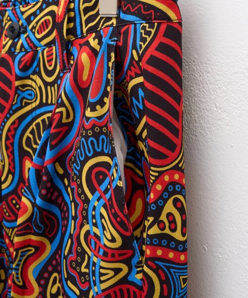 SOUNDSGOOOOD(サウンズグッド)の「【SOUNDS GOOOOD】サイケデリック柄ロングパンツ(その他パンツ・メンズ・ブラック・ONE SIZE)」の14枚目の写真