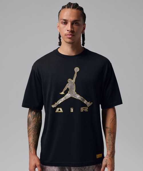 JORDAN BRAND(ジョーダンブランド)の「JORDAN BRAND M J BRK RLT SS CREW / ジョーダン ブランド BRK RLT S/S クルー/NIKE【SP】(Tシャツ/カットソー・メンズ・ブラック/ホワイト・S/M/L/XL/XXL)」の1枚目の写真