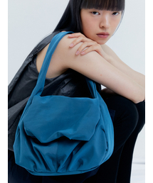 Blooming Hobo Bag_Deep blue