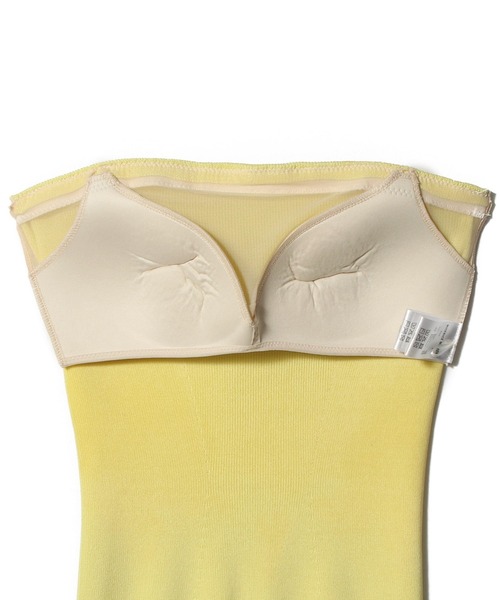 NICENICE MOMENT(ナイスナイスモーメント)の「NICENICE MOMENT / Bandeau《ESTNATION EXCLUSIVE》(チューブトップ・レディース・ブラック/イエロー/グレイッシュベージュ・FREE)」の11枚目の写真