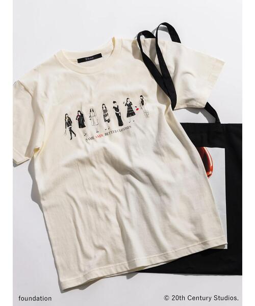 Te chichi（テチチ）の「【プラダを着た悪魔】アンドレアTシャツ（Tシャツ/カットソー・レディース・オフホワイト/アイボリー・F）」の2枚目の写真