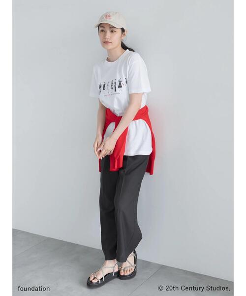 Te chichi（テチチ）の「【プラダを着た悪魔】アンドレアTシャツ（Tシャツ/カットソー・レディース・オフホワイト/アイボリー・F）」の3枚目の写真