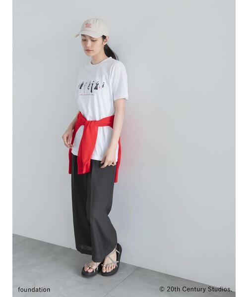 Te chichi（テチチ）の「【プラダを着た悪魔】アンドレアTシャツ（Tシャツ/カットソー・レディース・オフホワイト/アイボリー・F）」の4枚目の写真